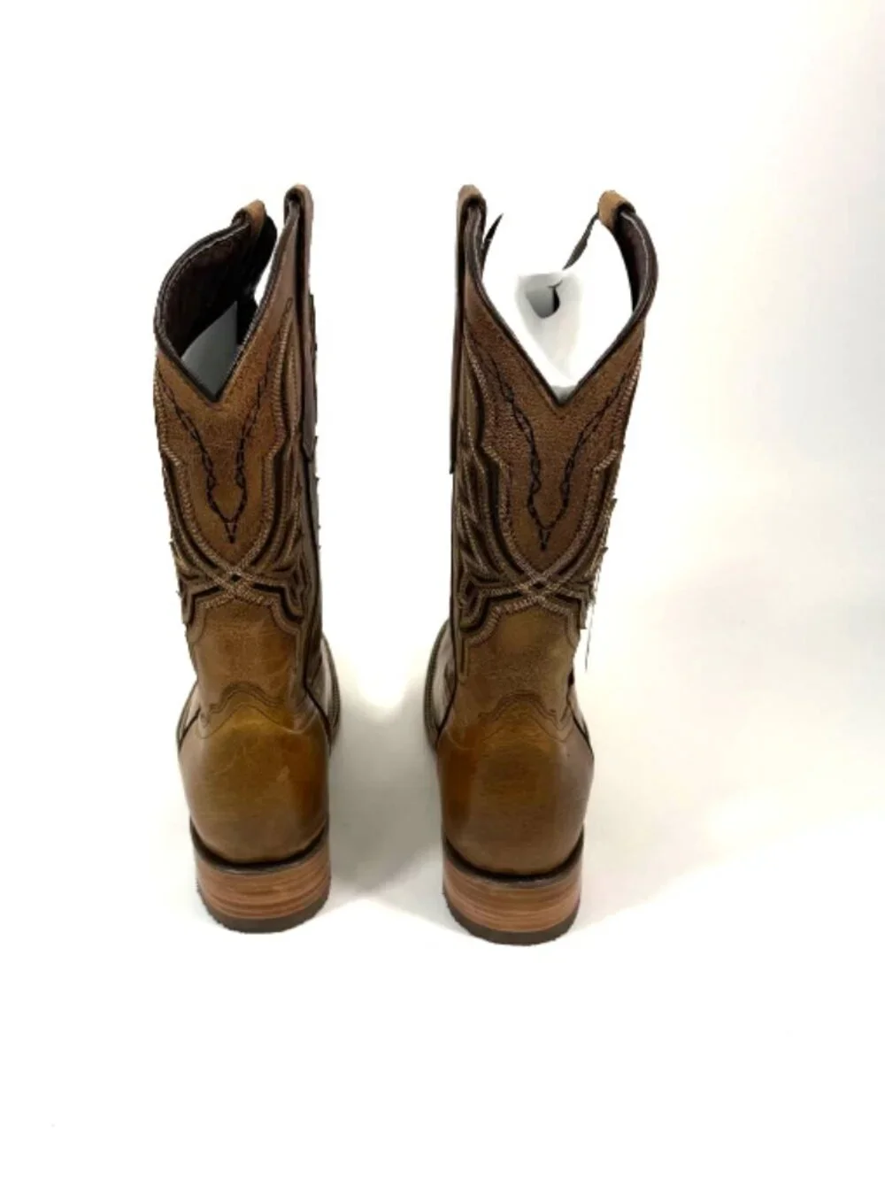 Soto Boots Men's Broad Square Toe Cowboy Boots Sz 10.5
